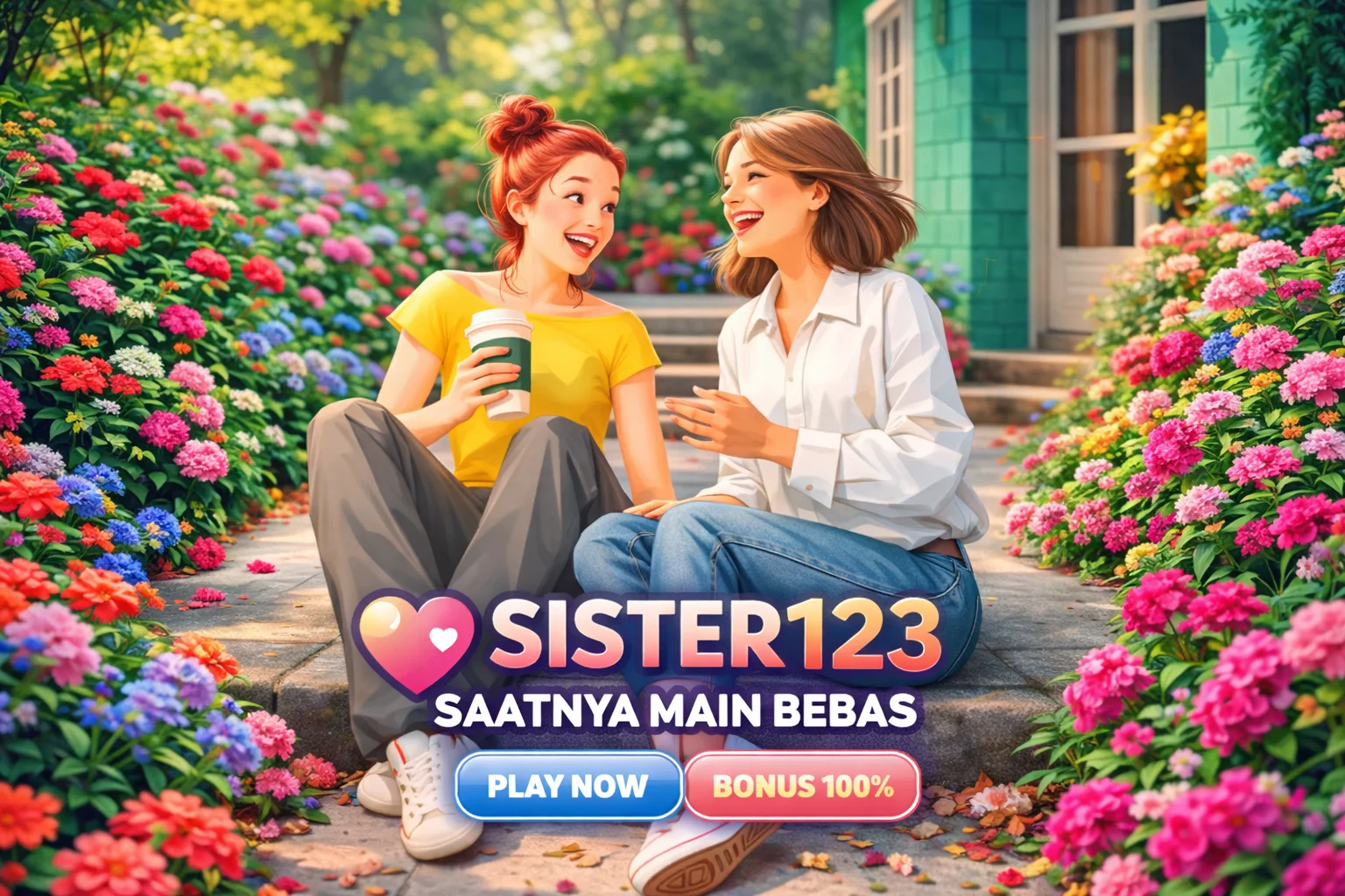 Galeri foto Sister123: Game Kekinian Dengan Gaya Lebih Santai Bikin Asik Kapan Aja! di Jakarta